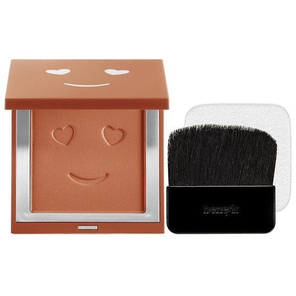 NEW! BENEFIT Hello Happy Velvet Powder Foundation 12 - DARK WARM - Picture 2 of 5